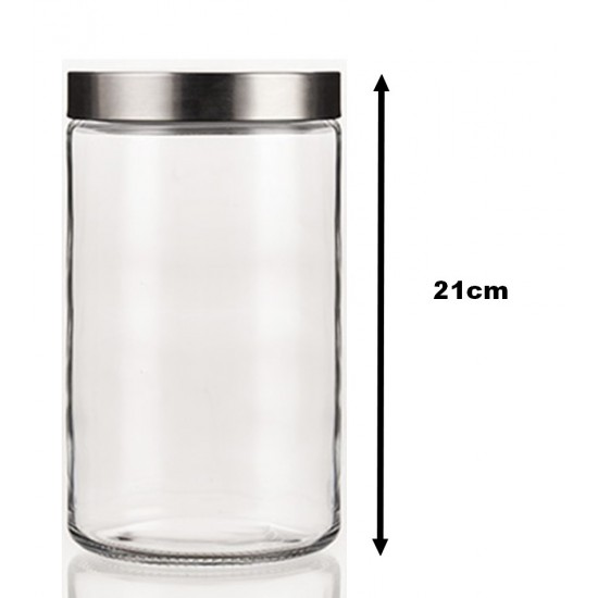 Pote 1,65l Com Tampa Inox